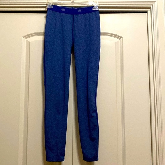 REI Co-op blue Base Layer Thermal Pants Elastic Waist Kids Unisex Size M (10-12) - Picture 1 of 10